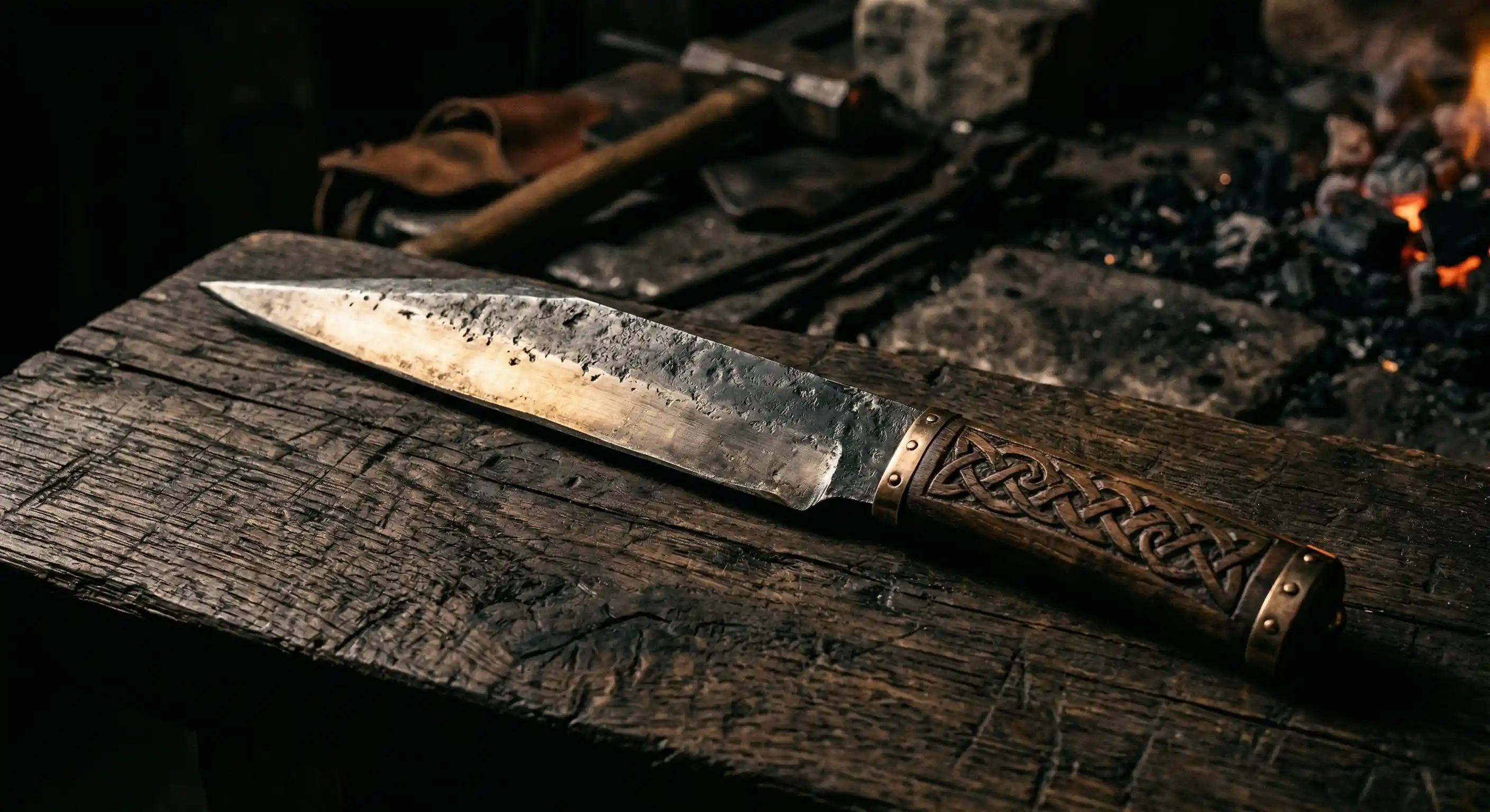 viking seax single edge norse knife history